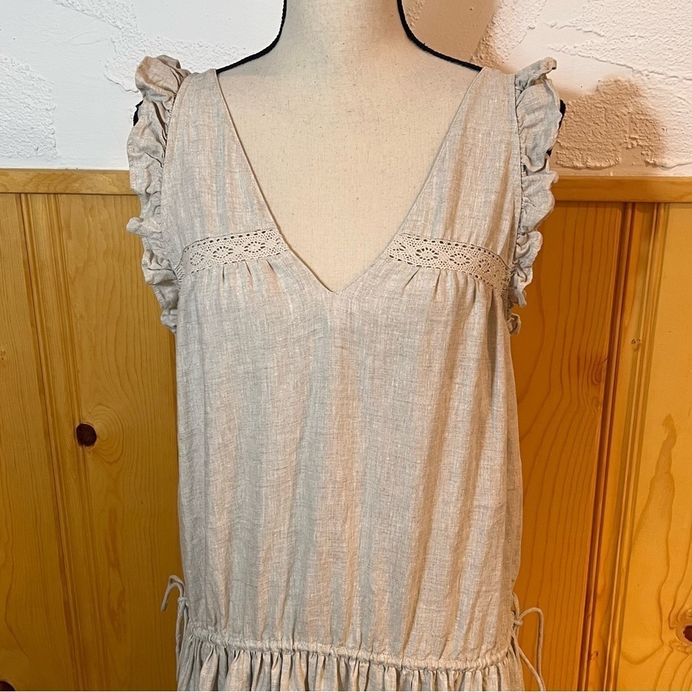 Joslin Gracie Cotton Crochet Maxi Dress Sz-US 6/AU 10 - Picture 12 of 14
